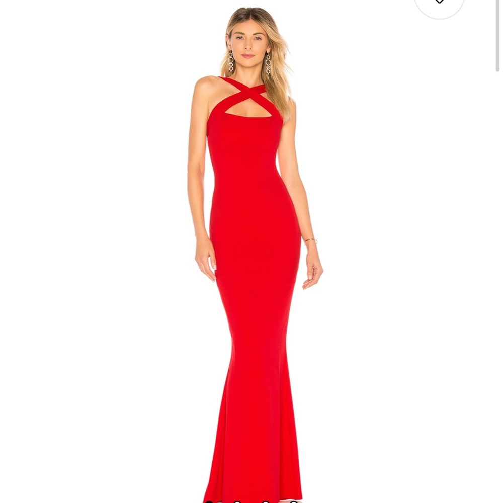 Revolve Nookie Red Formal Dress
